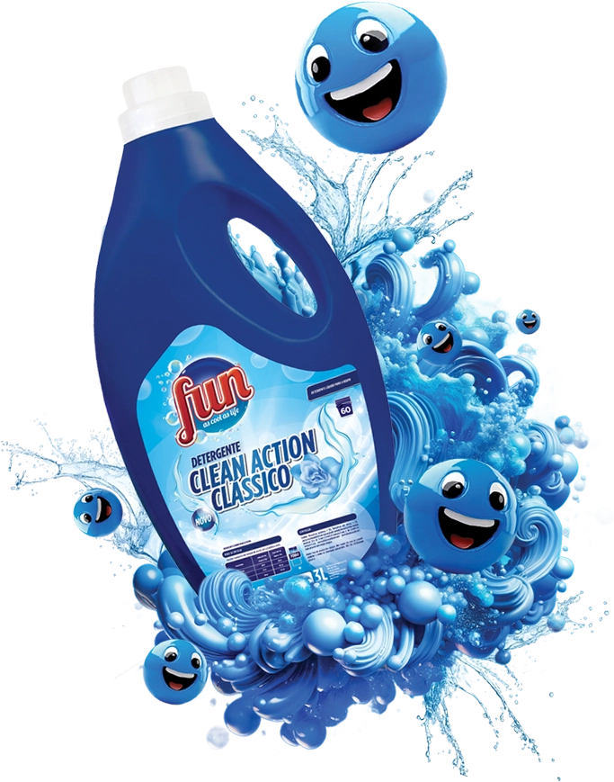 Detergente Clean Action Fun